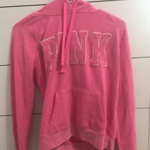 VS pink hoodie